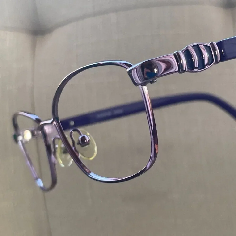 Bulova Women Eyeglasses Voilet Tone Glasses PIEDMENT 51[]15 135 Frame